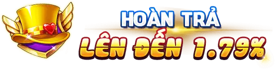 Hoàn trả lên đến 1,79%